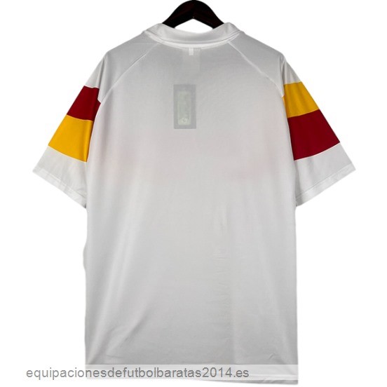 Nuevo 2ª Camiseta As Roma Retro 1990 1991 Blanco Baratas